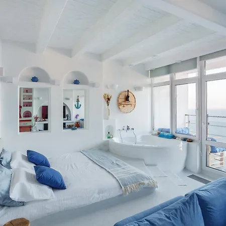 アパート Anna Maria Santorini - Greek & Large Sea Terrace Arcadia