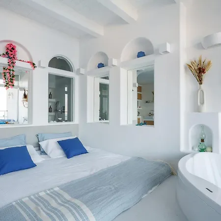 Anna Maria Santorini - Greek & Large Sea Terrace Arcadia アパート