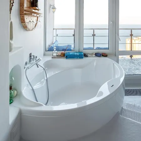 Anna Maria Santorini - Greek & Large Sea Terrace Arcadia アパート *