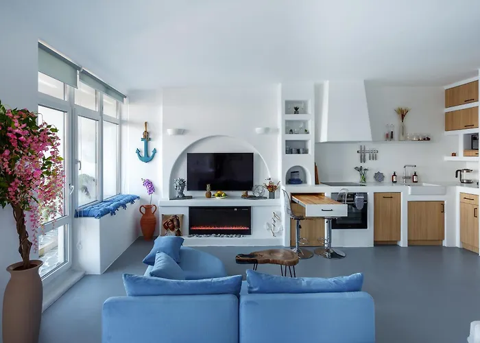 Anna Maria Santorini - Greek & Large Sea Terrace Arcadia Odesa