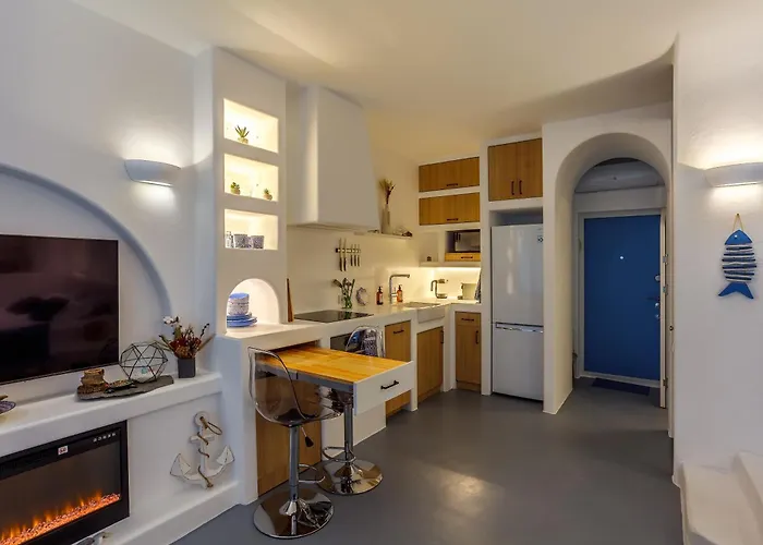 Anna Maria Santorini - Greek & Large Sea Terrace Arcadia Διαμέρισμα Οδησσός